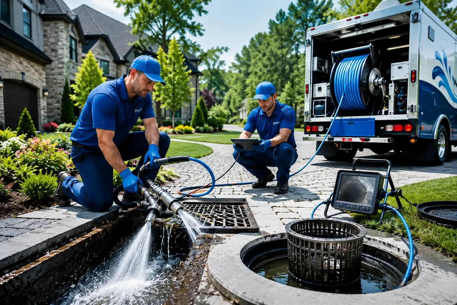 Local outdoor drain cleaning professionals in Call, TX
