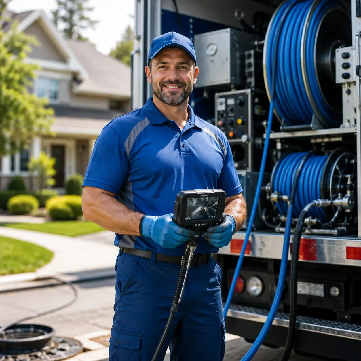 Local outdoor drain cleaning specialists in Call, TX